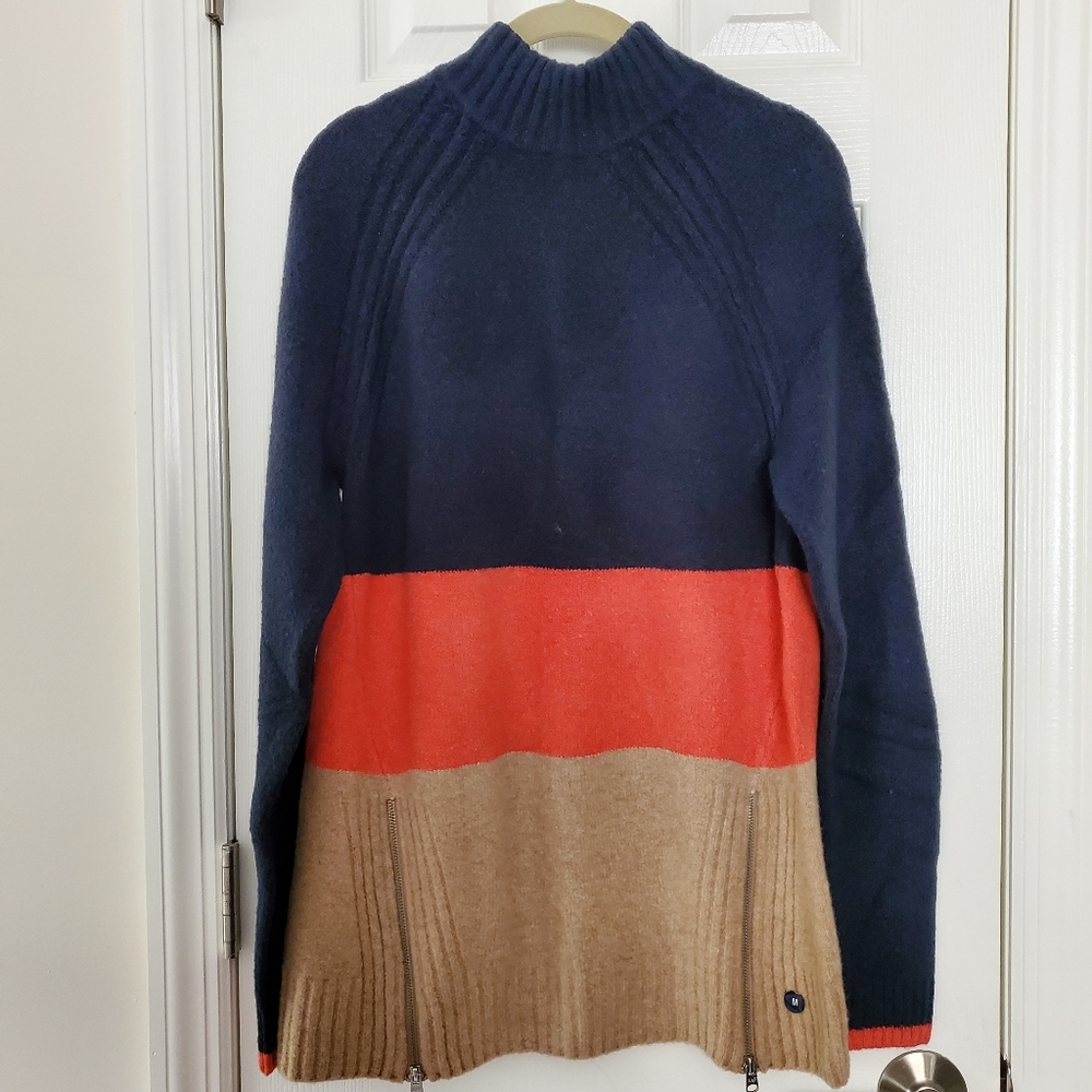 NWT A&F Turtleneck Sweater with Side Zippers